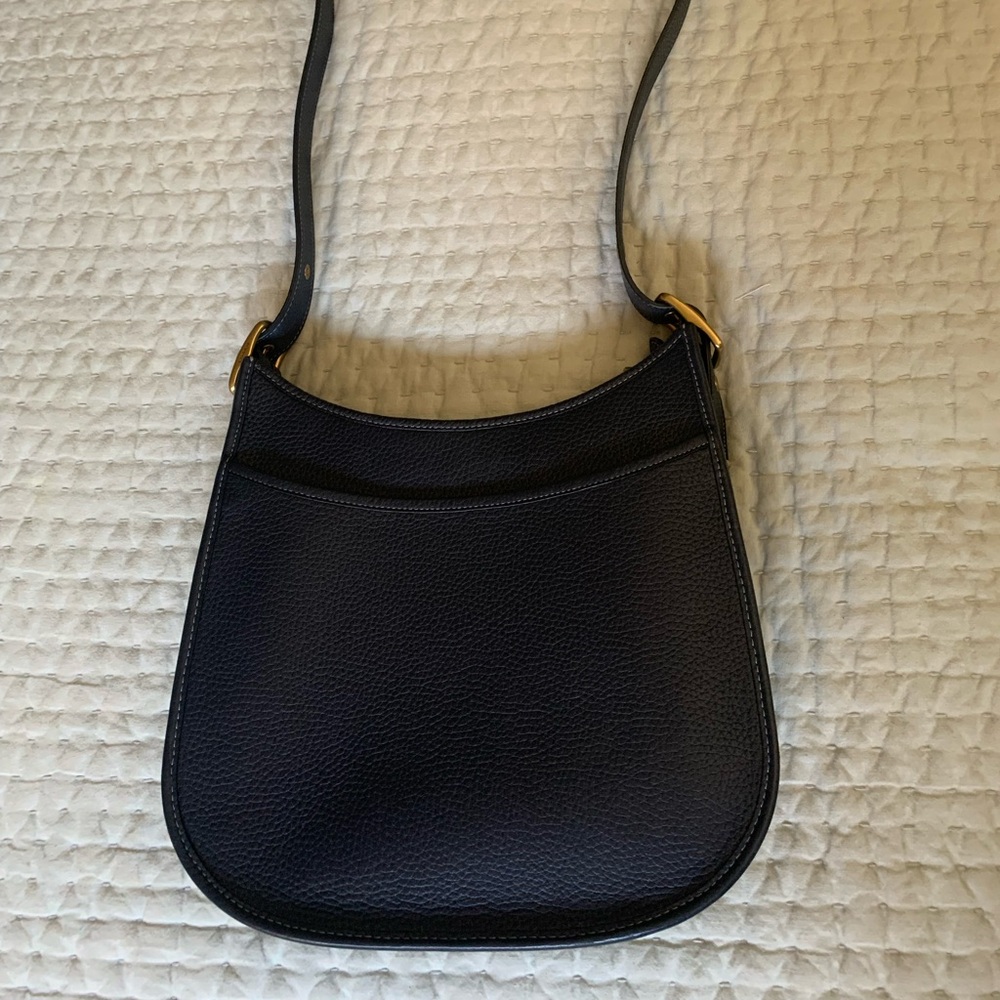 Coach Emery Crossbody Dark Blue Leather Bag